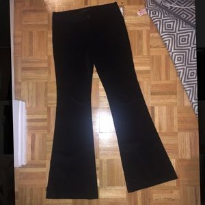 Theory velvet flared pants